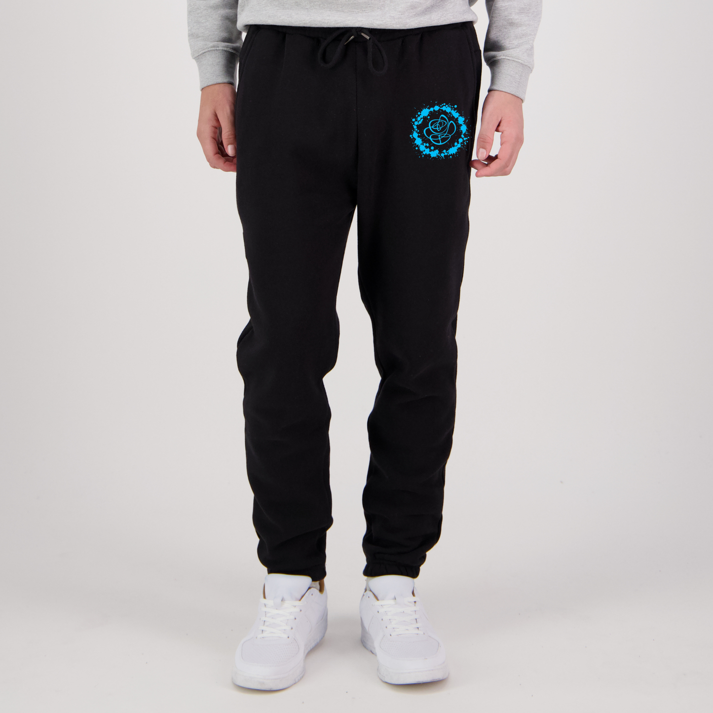 Classic Splatter Track pants - Blue Logo
