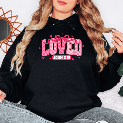 Loved 3:16 - Graphic Hoodie