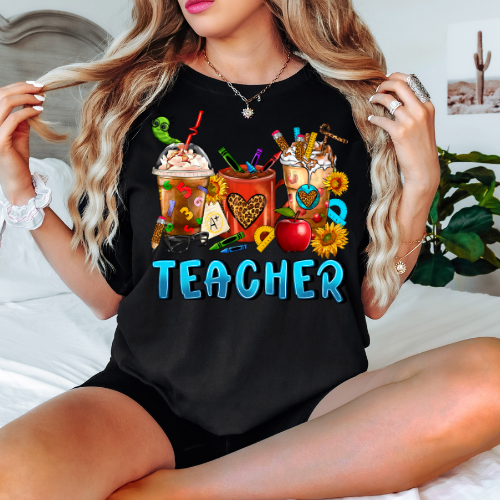 Teacher Cups- Graphic Tee