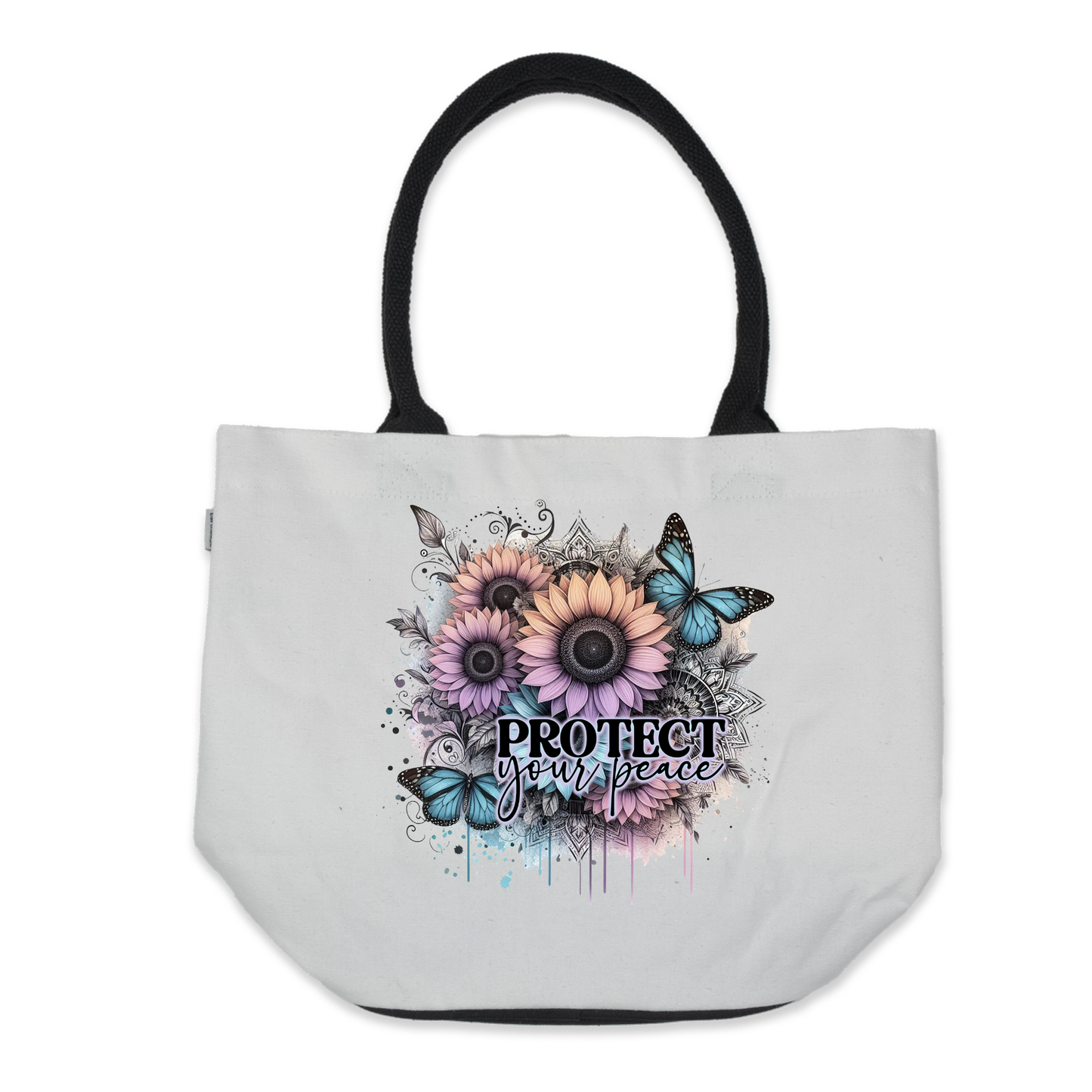 Graphic Tote Bag- Protect Your Peace