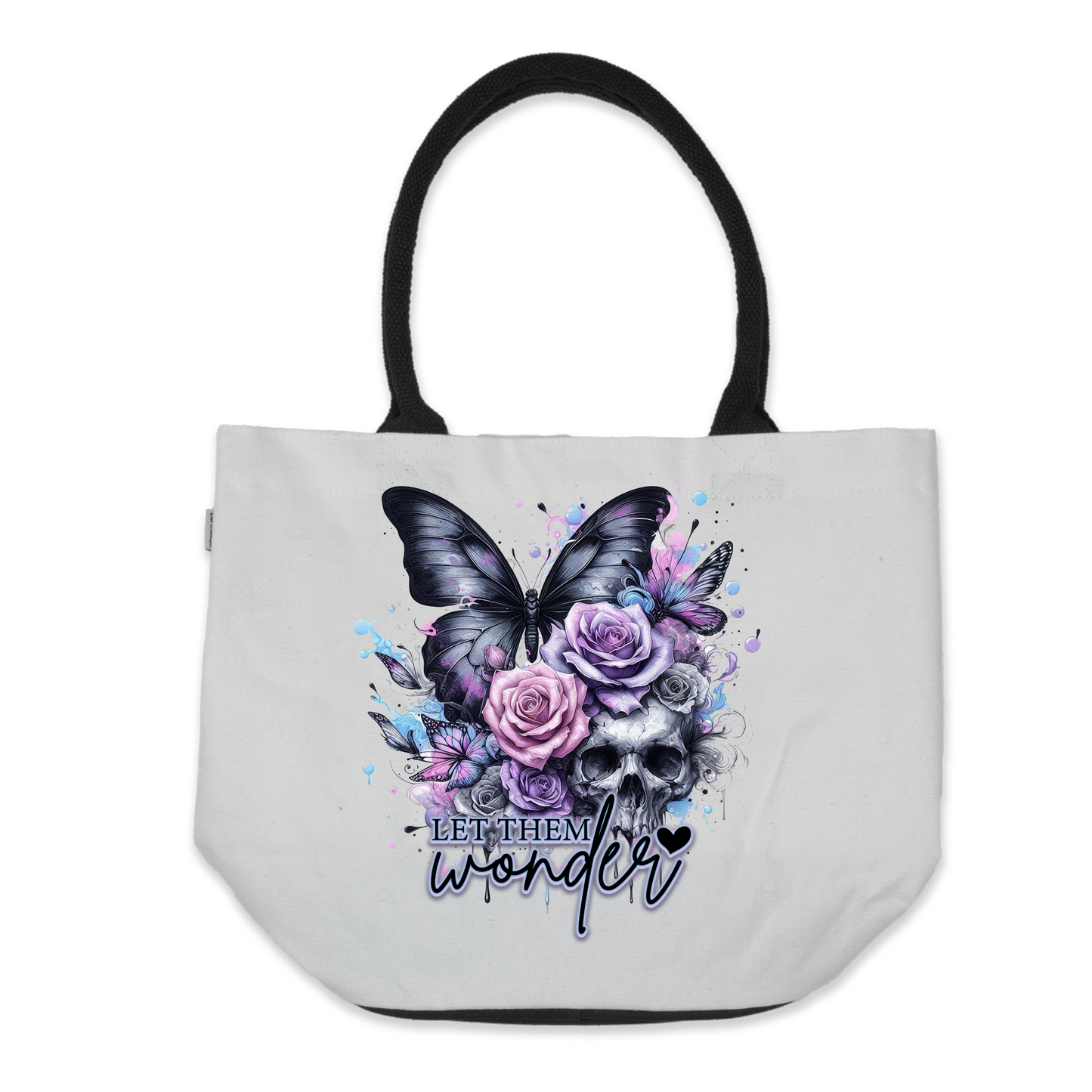 Graphic Tote Bag- Let Them Wonder