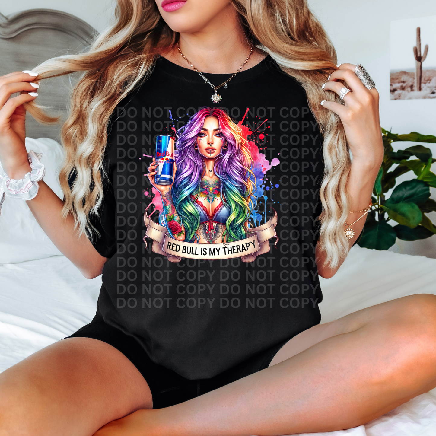 Redbull Is My Therapy - Graphic Tee