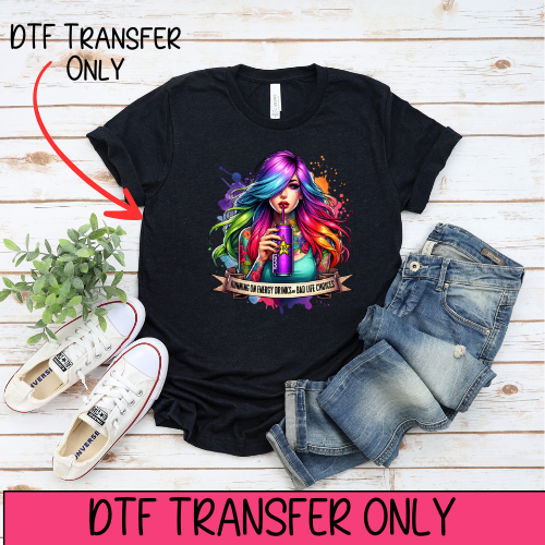 DTF Transfer - Purple Rackstar