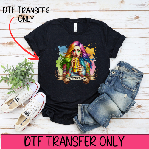 DTF Transfer - Yellow Monster