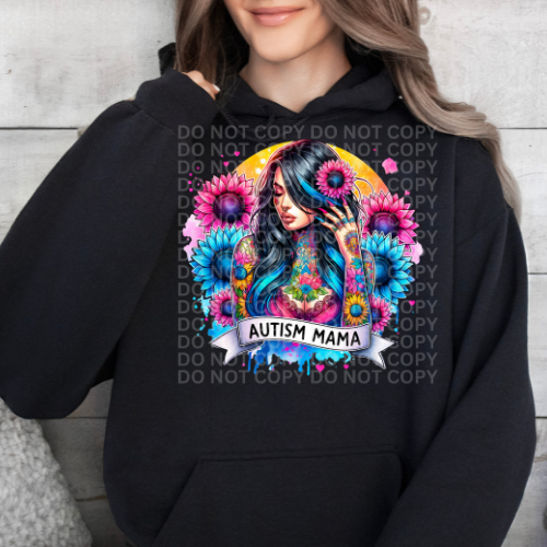 Autism Mama- Graphic Hoodie