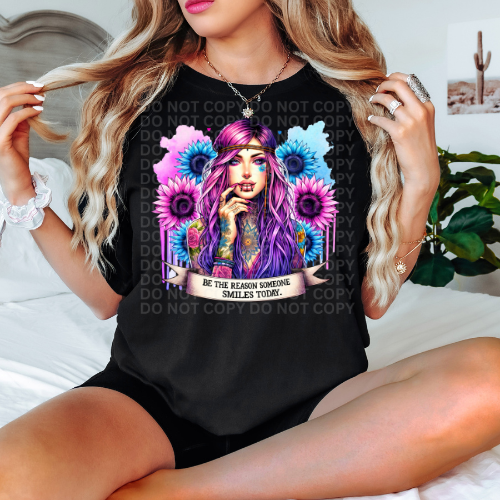 Be The Reason Someone Smiles Today -Graphic Tee