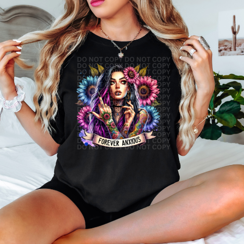 Forever Anxious-Graphic Tee