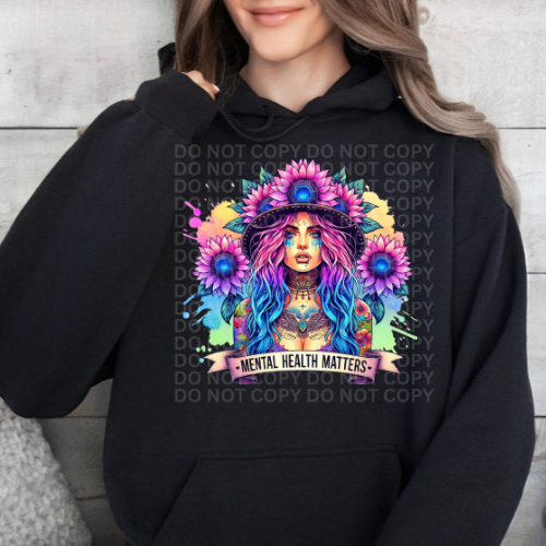 Mental Health Matters - Graphic Hoodie