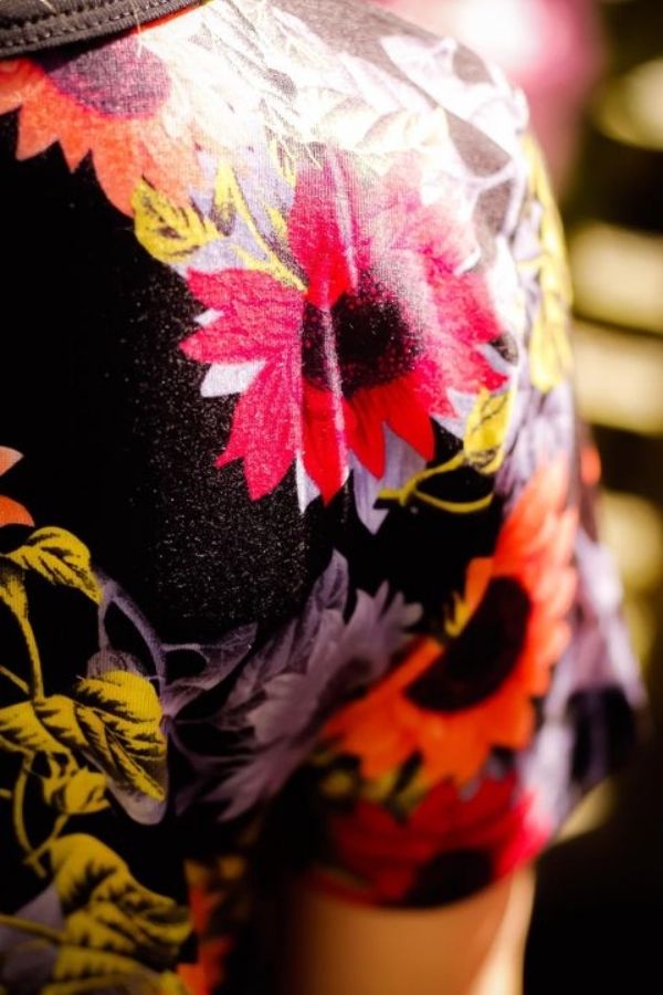 Phoebe Dress Mini Me by Emily Rose Designs. Close up. Affordable, comfortable New Zealand designed girls’ dresses.