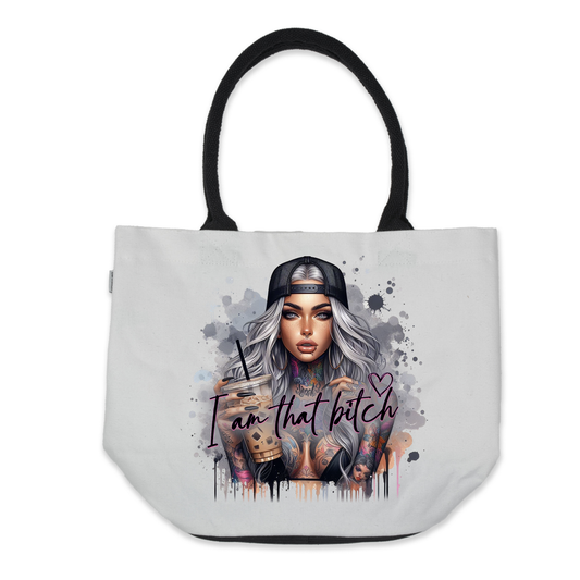 Graphic Tote Bag- I Am That Bitch