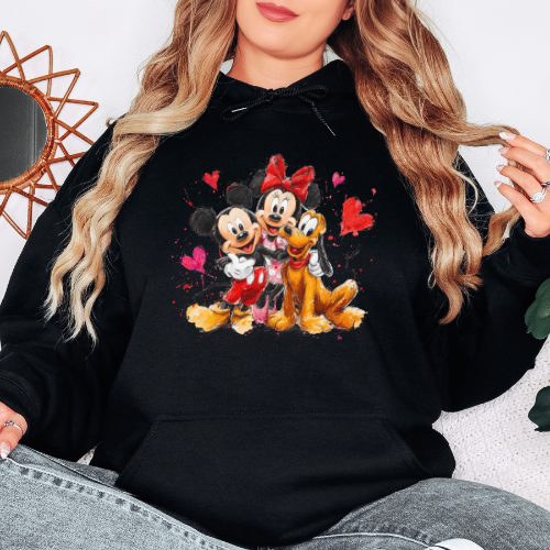 Mickey & Minnie - Graphic Hoodie