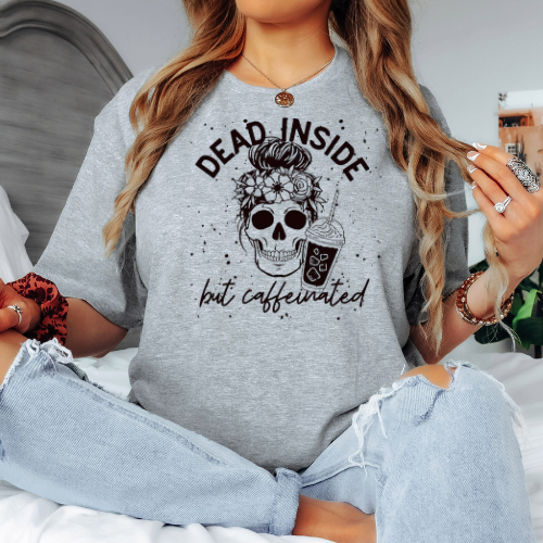 Dead Inside tee - Black Print