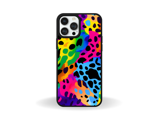 Neon Leopard - Phone Case