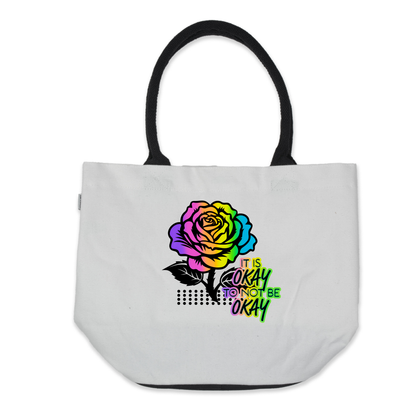 Graphic Tote Bag- it's Okay Not To Be Okay