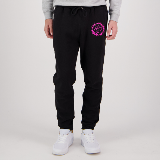 Classic Splatter Track pants  - Pink Logo