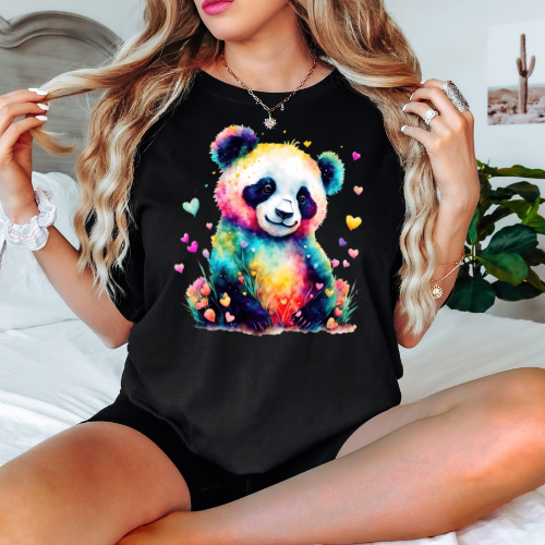 Panda- Graphic Tee