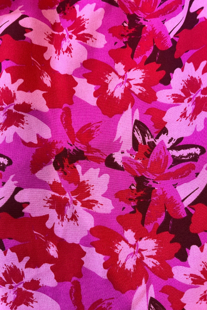 Molly Dress - Pink / Red