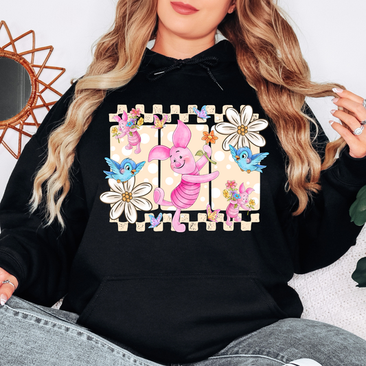 Piggy  Friends - Graphic Hoodie/ Tee