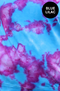 The Icy Tie Dye- Blue lilac