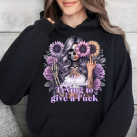 Graphic Hoodie -I almost Pulled A muscle