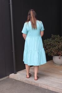 Izzy Dress- Seafoam