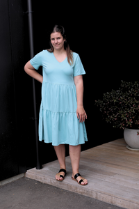 Izzy Dress- Seafoam