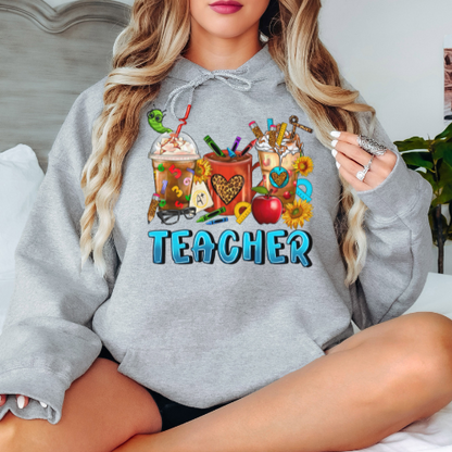 Teacher Graphic Hoodie