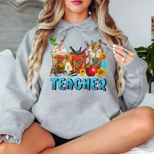 Teacher Graphic Hoodie