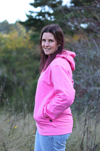 Pink Emily Rose Fleece Hoodie