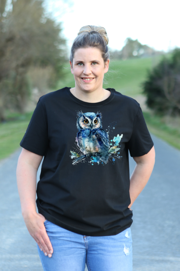 Squad Graphic Tee -Splatter Owl 2