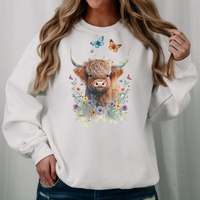 Highland Cow Crewneck