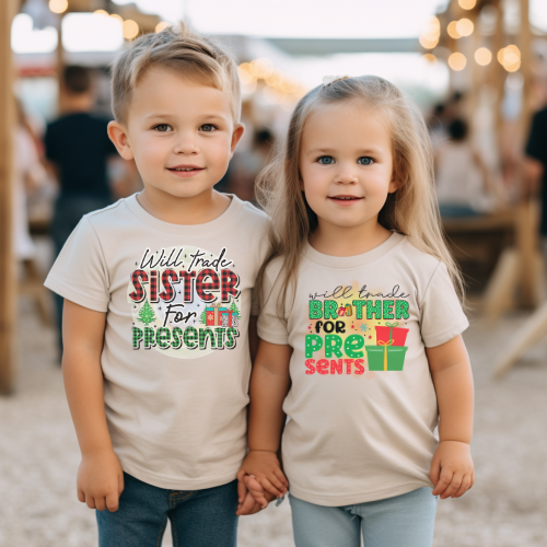 Will Trade Brother/Sister for Presents -Kids Tee