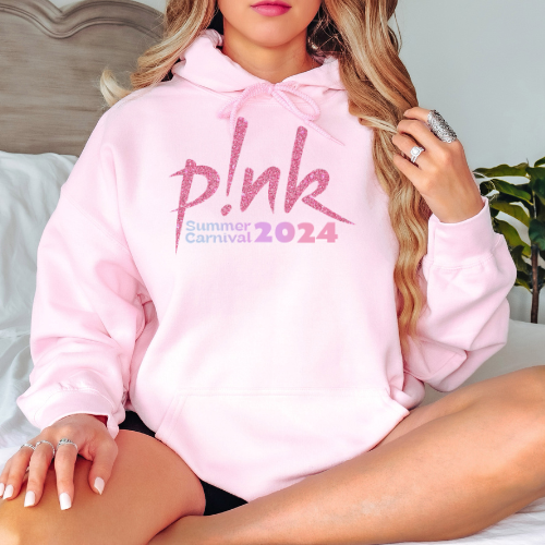 Pink Graphic Hoodie- Style 4