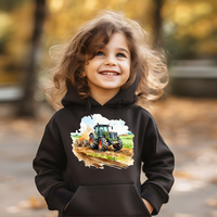 Personalized tractor Hoodie