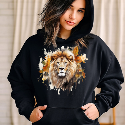 Lion Graphic Hoodie