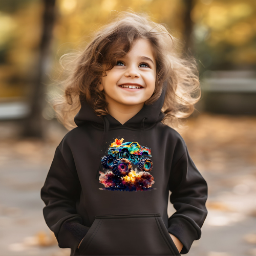 Personalized Monster Truck Hoodie