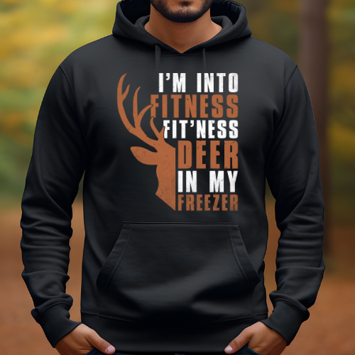 I'm into Fitness- Men's Graphic Hoodie