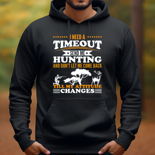 I Need A Timeout - Men's Graphic Hoodie