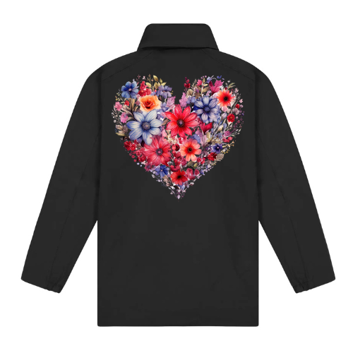 Floral Heart Softshell Jacket