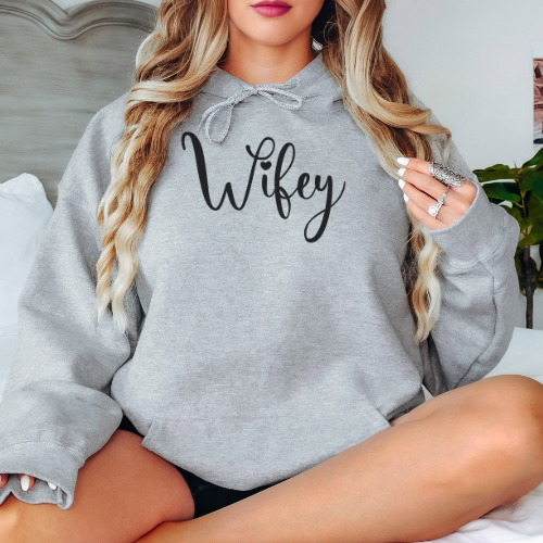 Wifey Graphic Hoodie