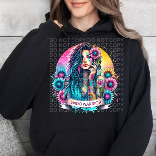 Endo Warrior- Graphic Hoodie