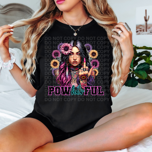 Powherful-Graphic Tee