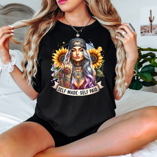 Self Made Self Paid -Graphic Tee