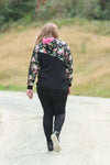 Natalie Hoodie - back view - by Emily Rose Designs. Affordable, comfortable New Zealand designed women's fashion.