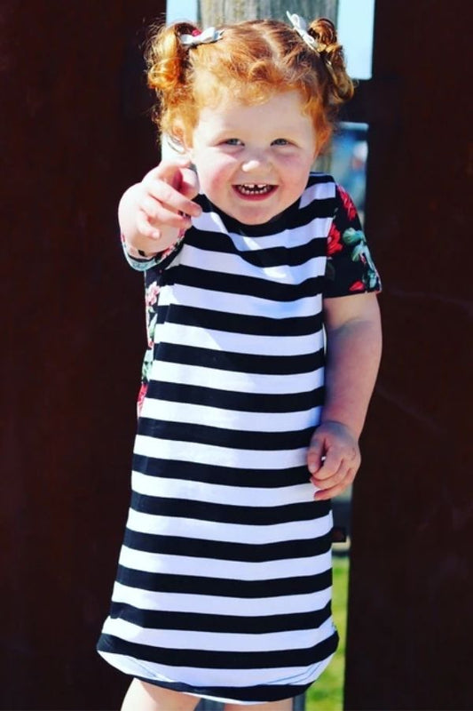 Noelle Dress Mini Me by Emily Rose Designs. Affordable, comfortable New Zealand designed girls’ dresses.