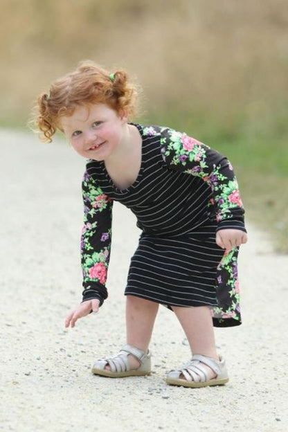 Skyla Dress Mini Me by Emily Rose Designs. Affordable, comfortable New Zealand designed girls’ dresses.